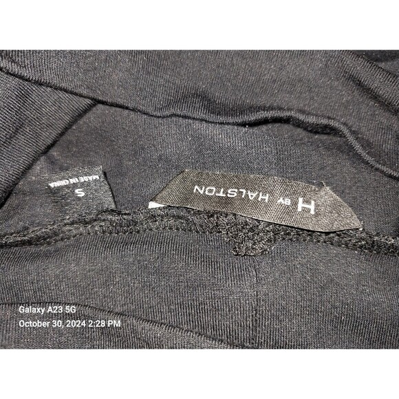 H By Halston Women's Small Black Mock Neck Sleeveless Dress - Picture 6 of 8